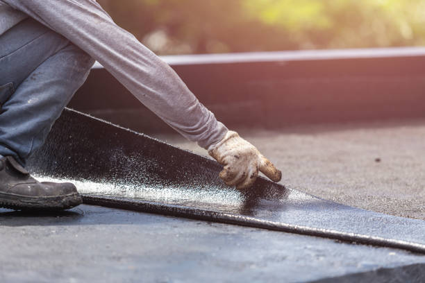 Professional Waterproofing technician working in Stinesville, IN